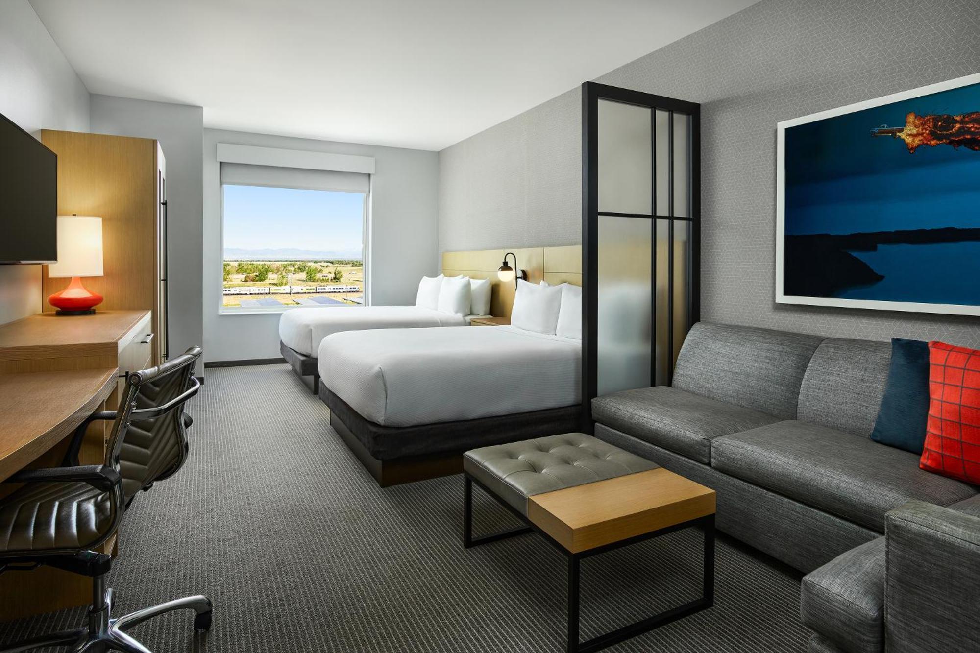 Queen Room Two Queen Beds Sofa Bed High Floor